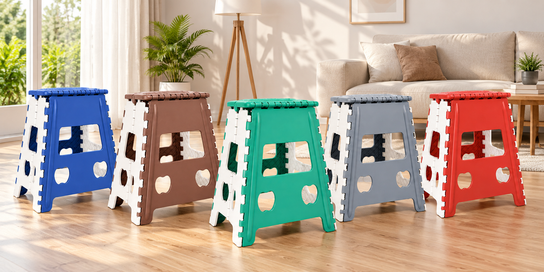 18 Inch Folding Stool – Lightweight & Portable