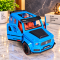 Blue G-Wagon Die-Cast Toy Car for Kids & Showpiece | Openable Doors | Premium SUV Design