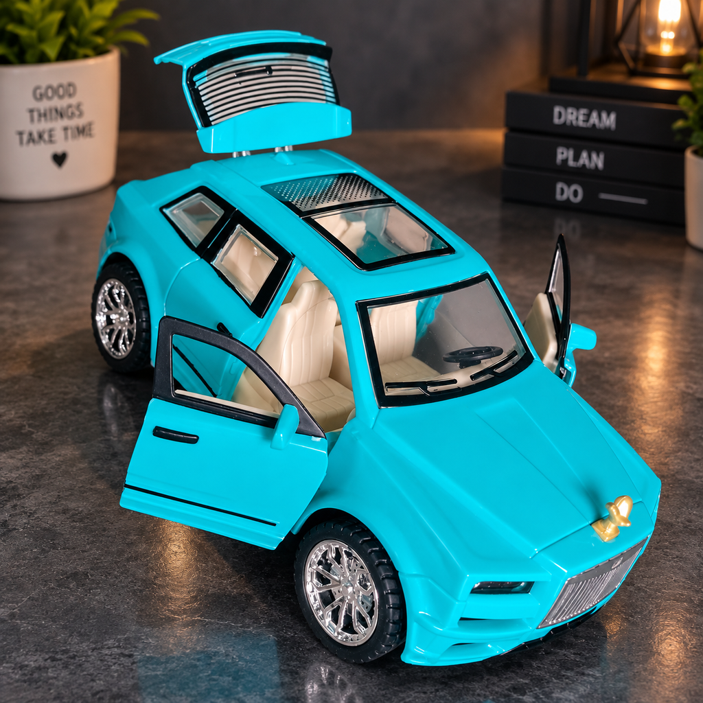 Luxury Die-Cast Rolls-Royce Toy Car for Kids & Showpiece | Openable Doors & Rear Dicky