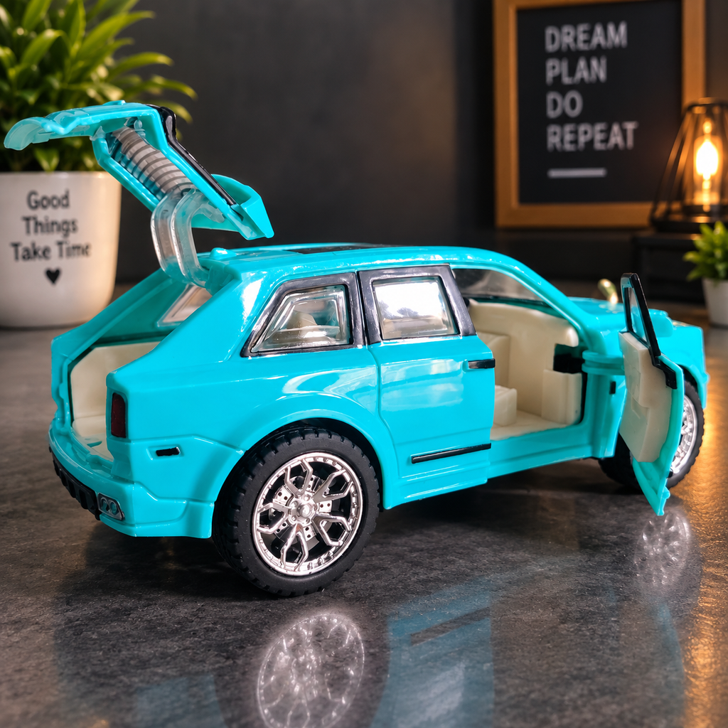 Luxury Die-Cast Rolls-Royce Toy Car for Kids & Showpiece | Openable Doors & Rear Dicky