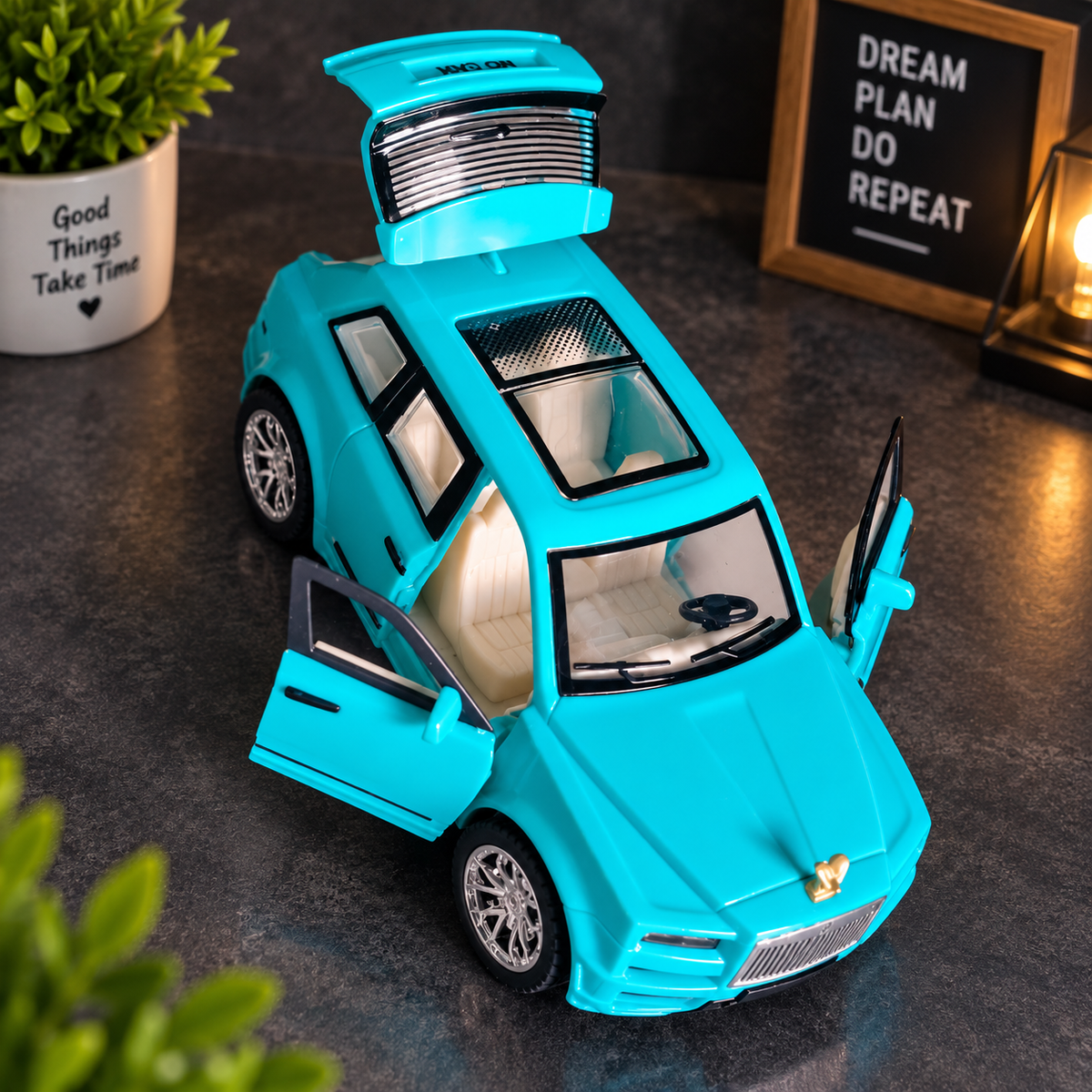Luxury Die-Cast Rolls-Royce Toy Car for Kids & Showpiece | Openable Doors & Rear Dicky